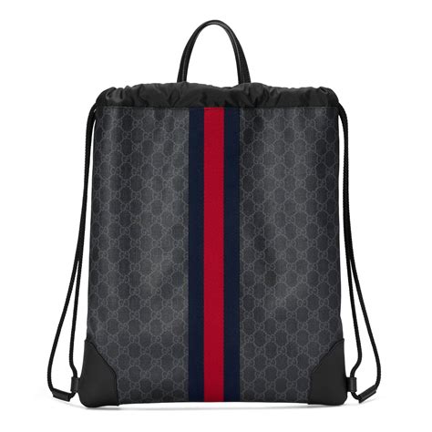 gucci.backpack mens|gucci drawstring backpack for men.